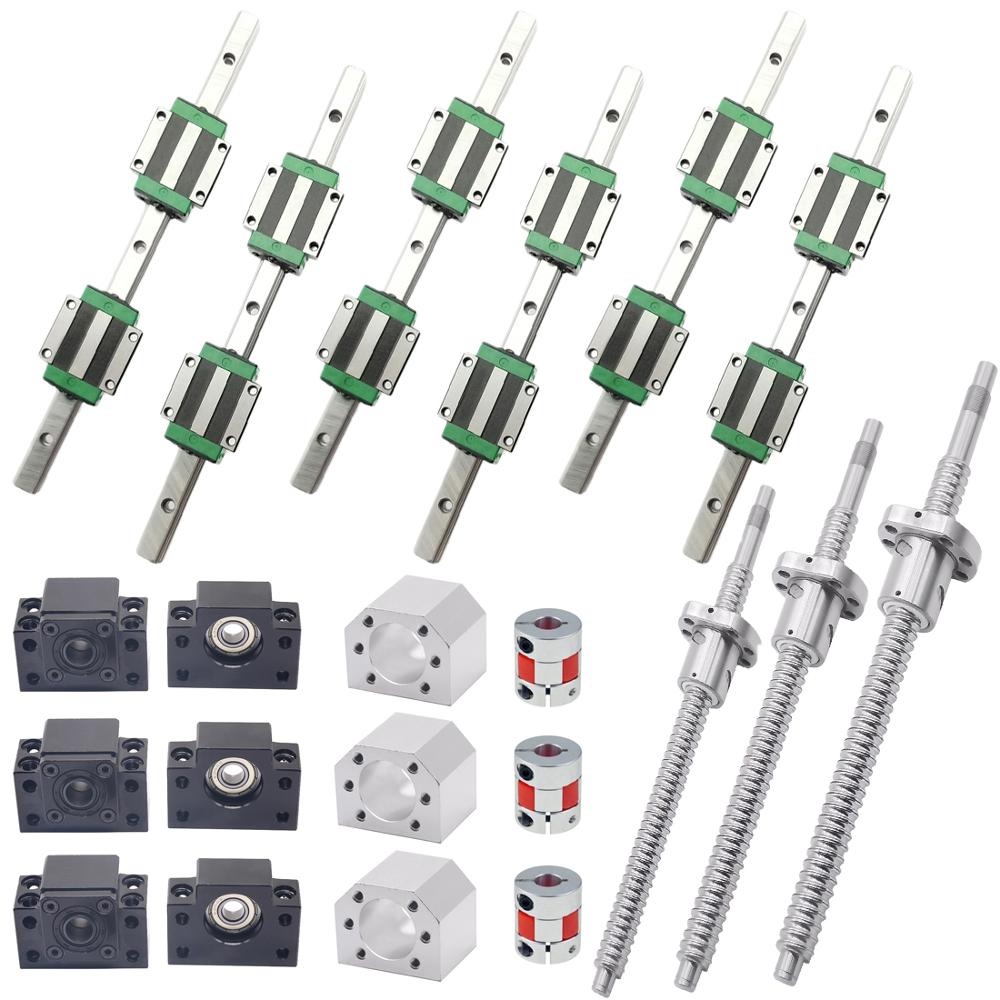 Vierkante Lineaire Geleiderset - Hgr20 Linear Guide Rail Ballscrew Set recensie en prijs